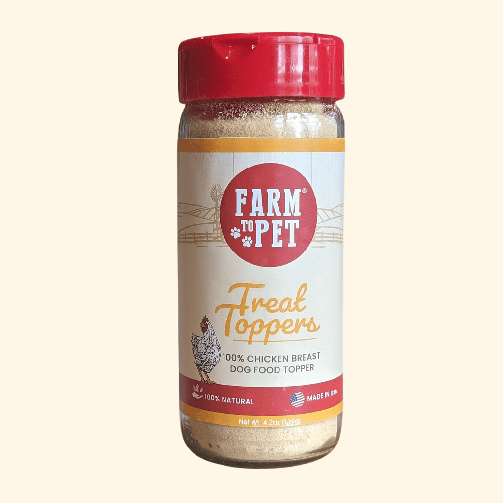 Treat Topper Chicken Dog Food Topper | Healthy Meal Supplement for Dogs